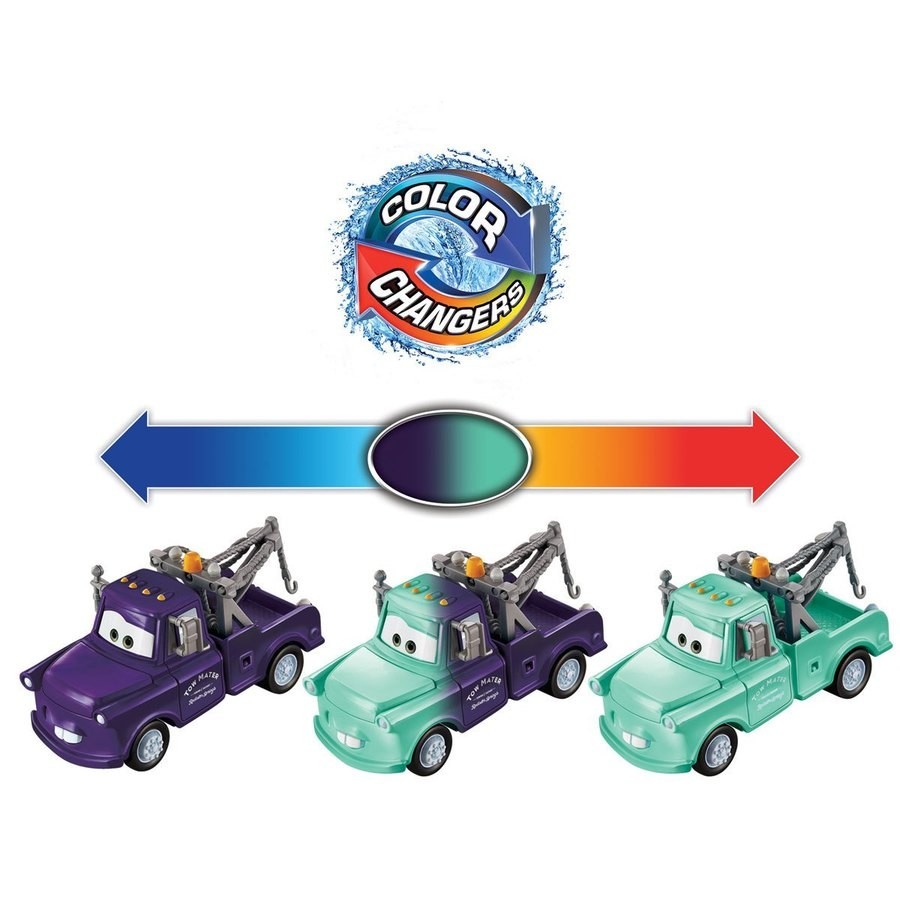 Disney Pixar Cars Colouring Changing Vehicle - Mater
