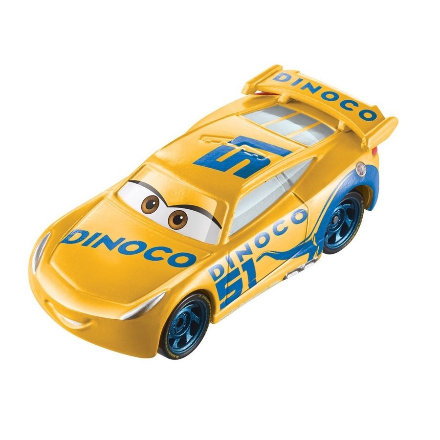 Disney Pixar Cars Colouring Replacing Auto - Dinoco Cruz Ramirez