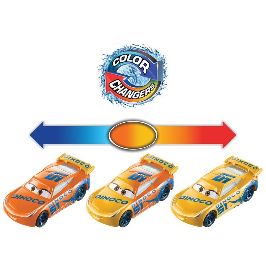 Disney Pixar Cars Colouring Replacing Auto - Dinoco Cruz Ramirez