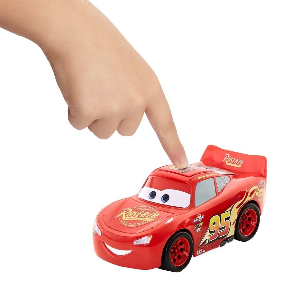 Bankruptcy Sale - Disney Pixar Cars Monitor Talkers - Super McQueen - Sale-A-Thon Spectacular:£12[cob9877li]
