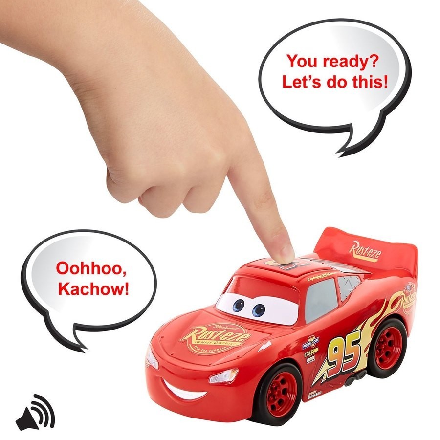 Discount - Disney Pixar Cars Monitor Talkers - Lightning McQueen - Surprise Savings Saturday:£12[hob9877ua]