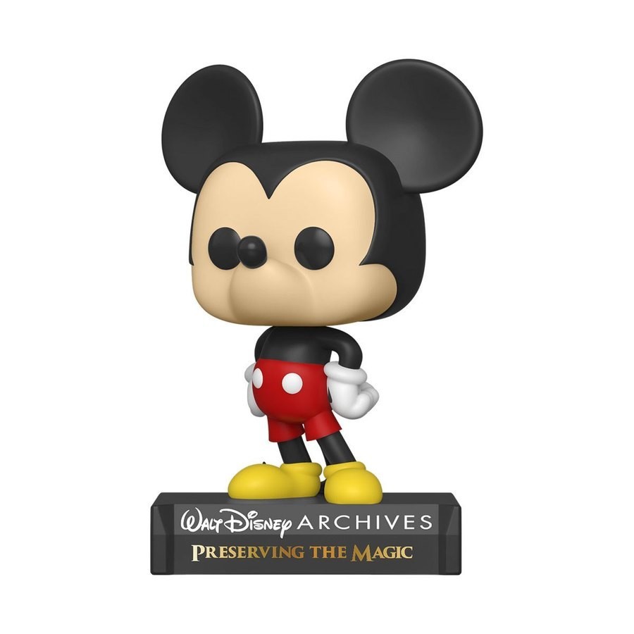 Two for One Sale - Funko Pop! Disney: Archives - Mickey Mouse - E-commerce End-of-Season Sale-A-Thon:£9[jcb9882ba]