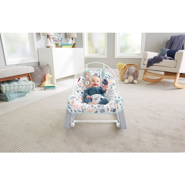 Cyber Monday Week Sale - Fisher-Price Infant-to-Toddler Rocker -Terrazzo - Sale-A-Thon Spectacular:£43[jcb9884ba]