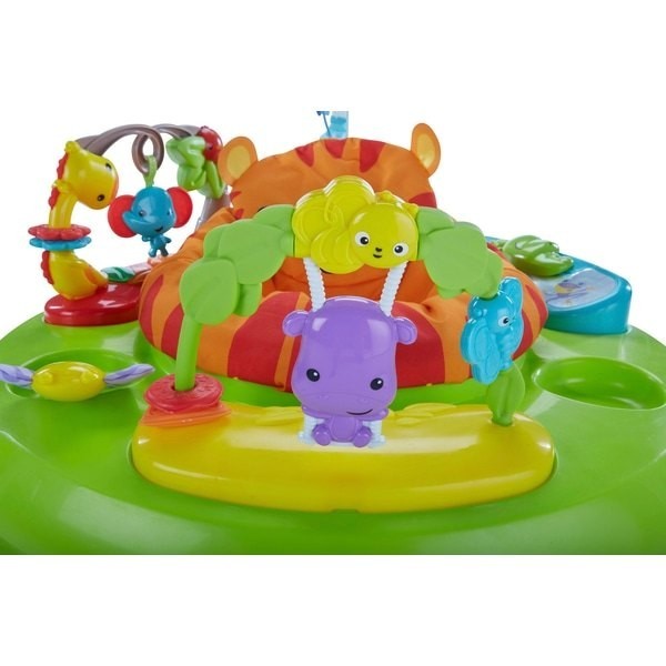 Flash Sale - Fisher-Price Roaring Rainforest Child Jumperoo - Mother's Day Mixer:£61