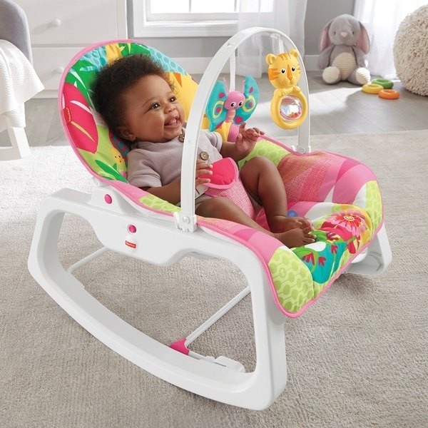 Early Bird Sale - Fisher-Price Infant-to-Toddler Modification Pink - Two-for-One Tuesday:£43