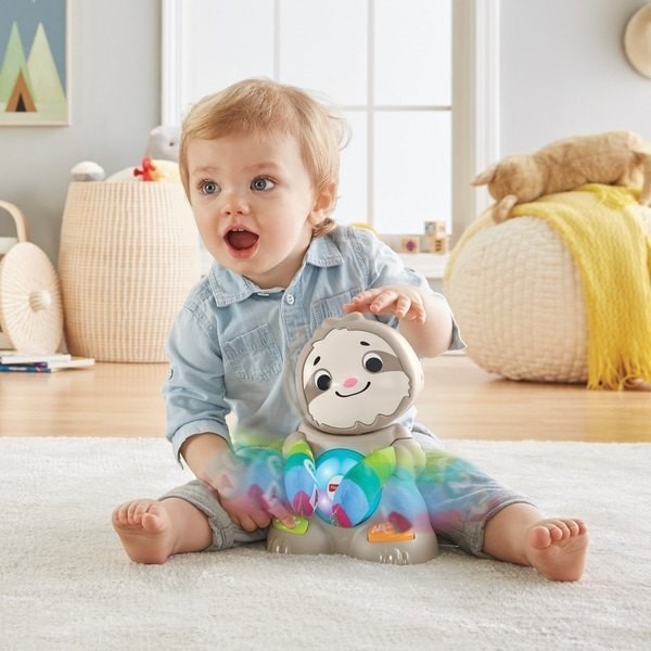 While Supplies Last - Fisher-Price Linkimals Smooth Techniques Slackness Little One Plaything - Closeout:£22[lab9895ma]