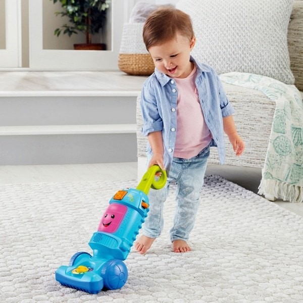 Black Friday Sale - Fisher-Price Laugh and also Learn Light-up Discovering Vacuum - Halloween Half-Price Hootenanny:£26