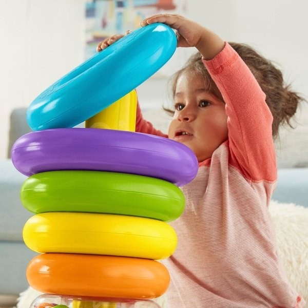 Fisher-Price Giant Rock-a-Stack Plaything For Toddlers
