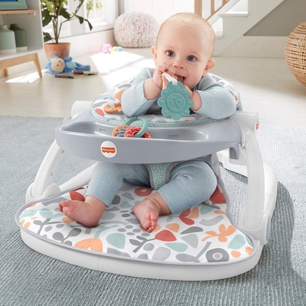 Fisher-Price Sugary Food Summer Blossoms Sit-Me-Up Flooring Seat