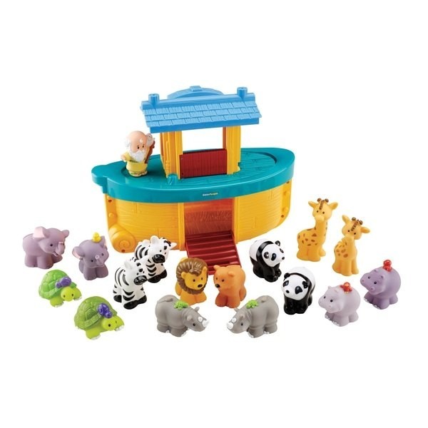 Going Out of Business Sale - Fisher-Price Bit People Noah's Ark Capability Prepare - X-travaganza Extravagance:£29