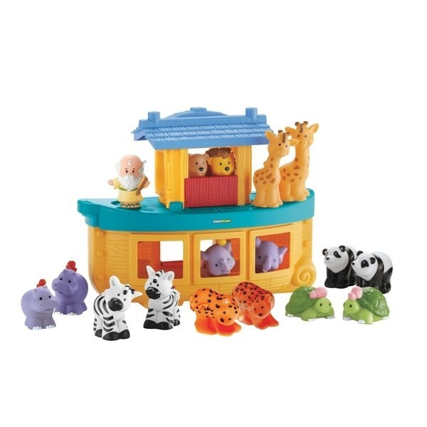 Father's Day Sale - Fisher-Price Minimal Individuals Noah's Ark Ability Prepare - One-Day:£29