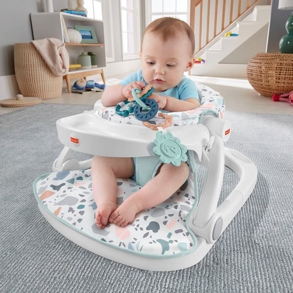 Buy One Get One Free - Fisher-Price Terrazzo Sit Me Up Flooring Chair - Bonanza:£41[chb9909ar]