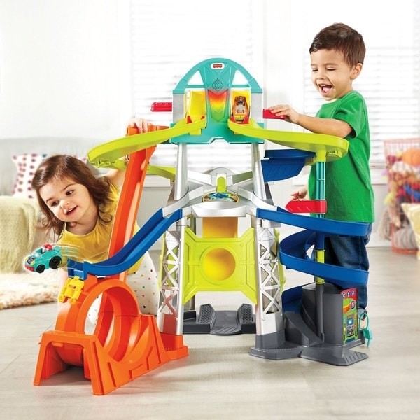 Fisher-Price Minimal Individuals Launch & Loophole Raceway