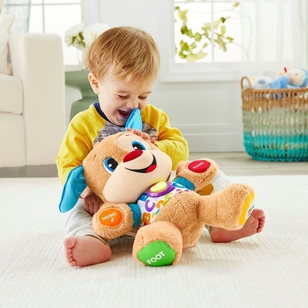 Labor Day Sale - Fisher-Price Laugh & Learn Smart Stages New Puppy Learning Plaything - Two-for-One:£17