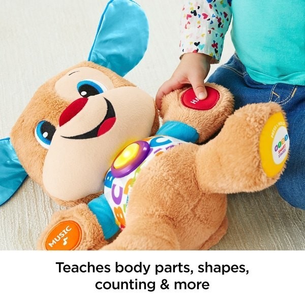 Fisher-Price Laugh & Learn Smart Presents Pup Learning Plaything