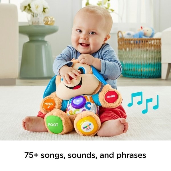 Holiday Sale - Fisher-Price Laugh & Learn Smart Stages Young Puppy Knowing Toy - E-commerce End-of-Season Sale-A-Thon:£16