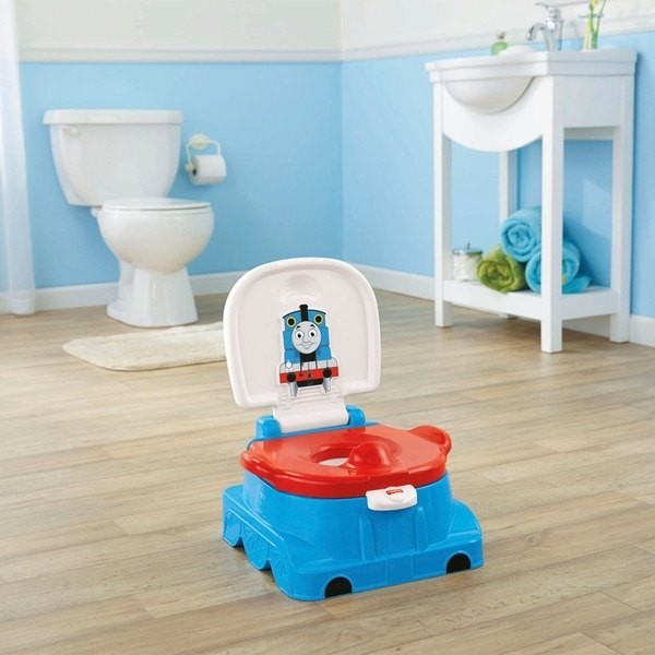 Bankruptcy Sale - Fisher-Price Thomas & Friends Thomas Railway Perks Potty - End-of-Year Extravaganza:£34[lab9918ma]