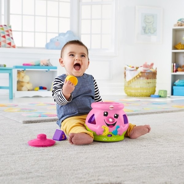 Shop Now - Fisher-Price Laugh & Learn Biscuit Molding Pink - Sale-A-Thon Spectacular:£19