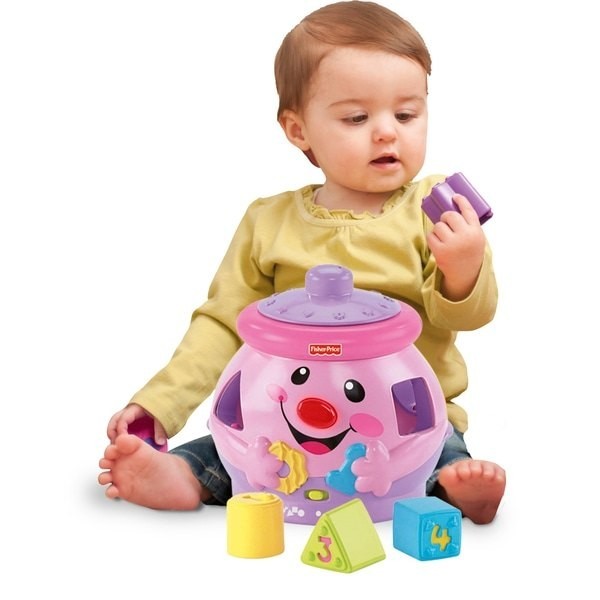 Father's Day Sale - Fisher-Price Laugh & Learn Biscuit Forming Pink - Savings:£19