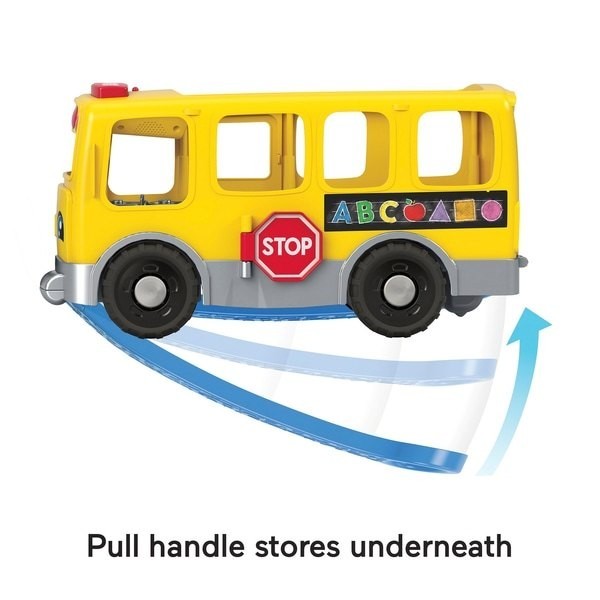 November Black Friday Sale - Fisher-Price Dwarfs Big Yellowish School Bus - E-commerce End-of-Season Sale-A-Thon:£29[chb9921ar]