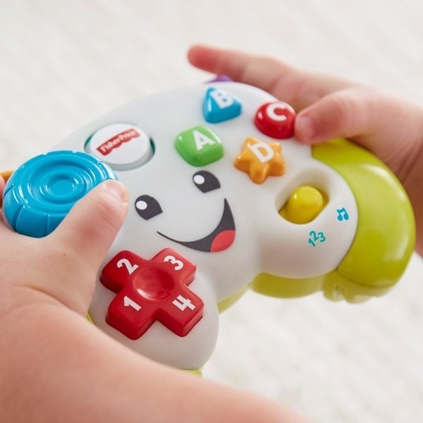 Seasonal Sale - Fisher-Price Laugh & Learn Video Game & Learn Operator Infant Plaything - Value-Packed Variety Show:£9
