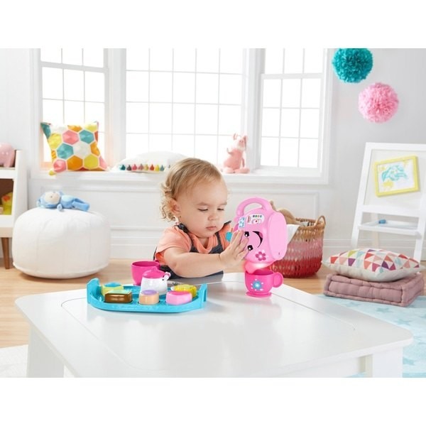 Buy One Get One Free - Fisher-Price Laugh & Learn Sugary Food Manners Tea Service - Give-Away:£16[lib9923nk]