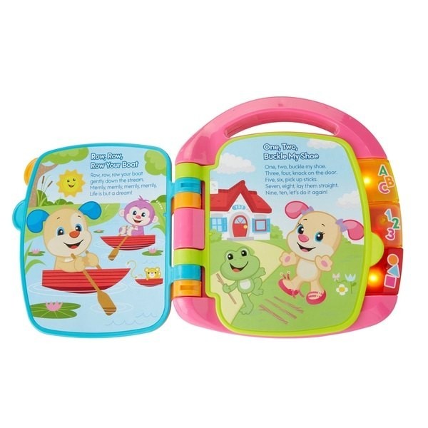 Doorbuster Sale - Fisher-Price Laugh & Learn Storybook Rhymes - Reduced:£12