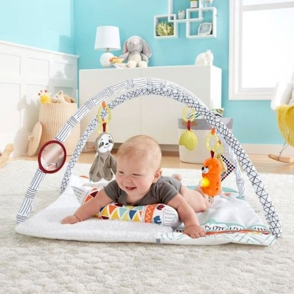 Discount Bonanza - Fisher-Price Perfect Sense Deluxe Fitness Center Little One Play Floor Covering - Father's Day Deal-O-Rama:£31[lab9928ma]