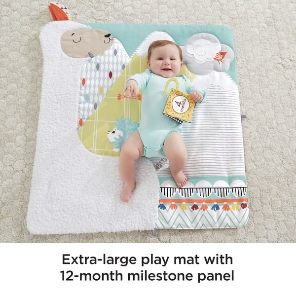 Discount Bonanza - Fisher-Price Perfect Sense Deluxe Fitness Center Little One Play Floor Covering - Father's Day Deal-O-Rama:£31[lab9928ma]