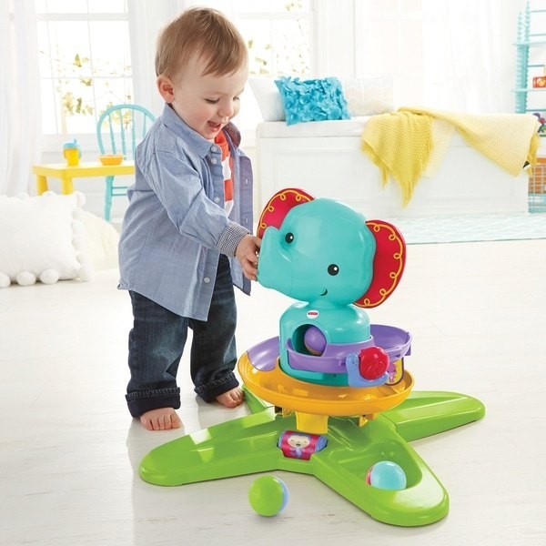 Labor Day Sale - Fisher-Price Swirlin' Unpleasant Surprise Elephant - Boxing Day Blowout:£29