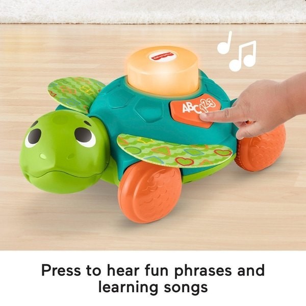 Holiday Gift Sale - Fisher-Price Linkimals Sit-to-Crawl Sea Tortoise - Unbelievable:£24[lab9932ma]