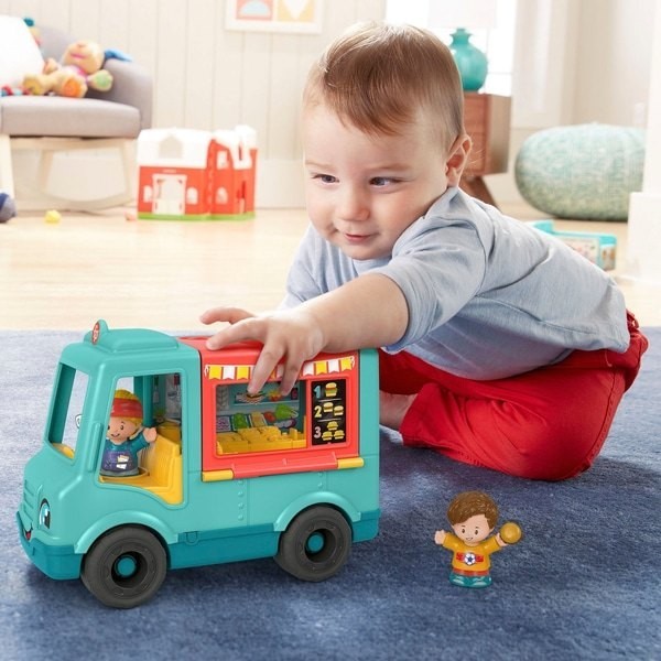 Fisher-Price Little People Serve It Up Burger Truck