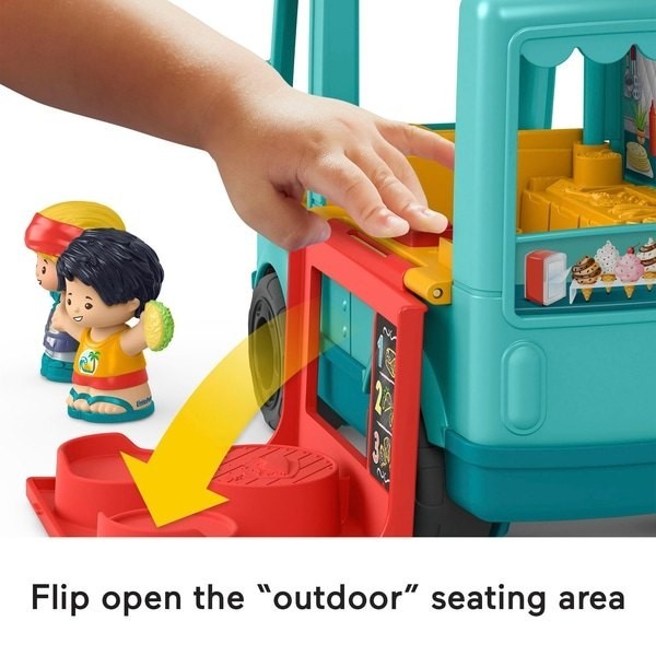 Fisher-Price Bit Folks Provide It Up Cheeseburger Truck