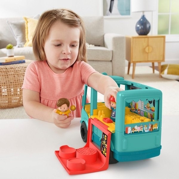 Fisher-Price Little Individuals Provide It Up Hamburger Vehicle
