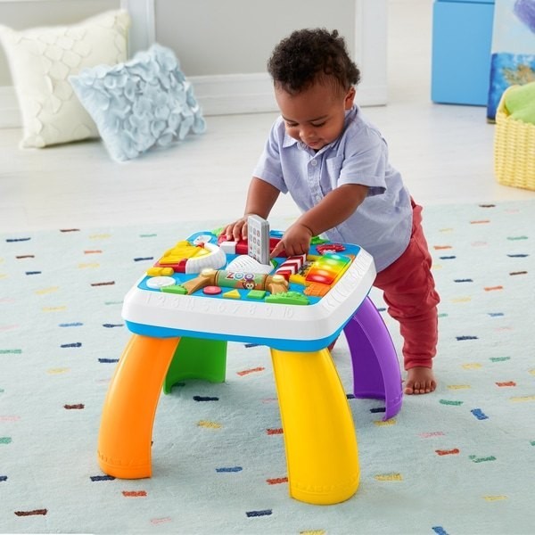 Promotional - Fisher-Price Laugh & Learn Around the Town Discovering Desk - Blowout:£36