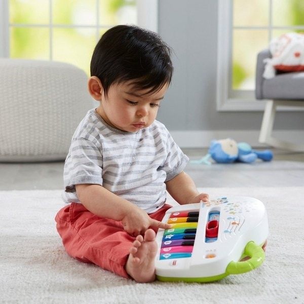 Flash Sale - Fisher-Price Laugh & Learn Ridiculous Appears Piano Child Plaything - Reduced:£17[cob9939li]