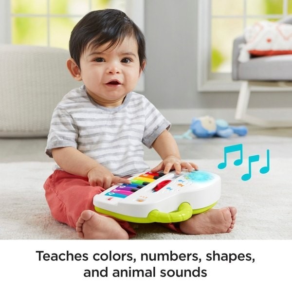 Fisher-Price Laugh & Learn Foolish Sounds Piano Child Plaything