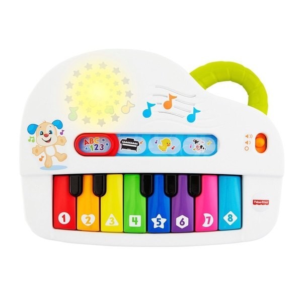 Fisher-Price Laugh & Learn Foolish Appears Piano Baby Toy