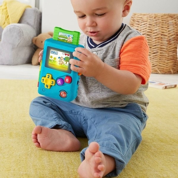 New Year's Sale - Fisher-Price Laugh & Learn Lil' Gamer - Reduced-Price Powwow:£10