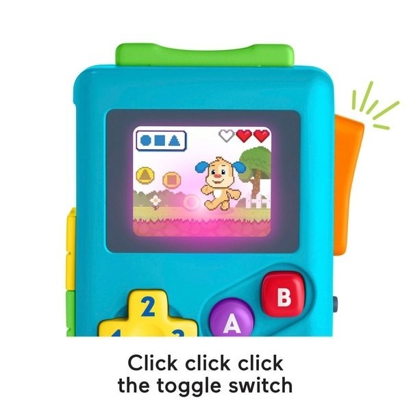 Unbeatable - Fisher-Price Laugh & Learn Lil' Gamer - Blowout:£10