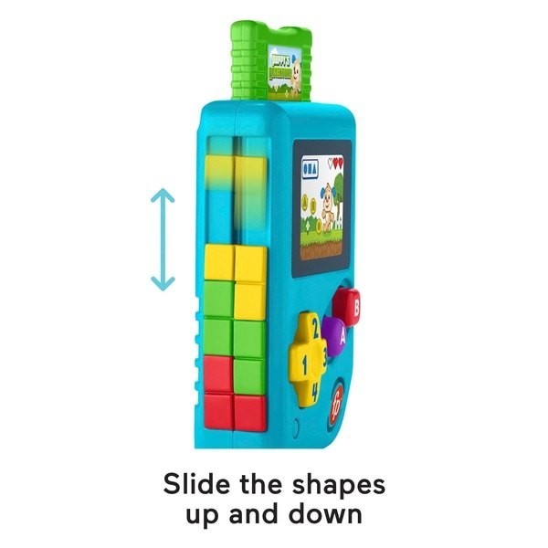 New Year's Sale - Fisher-Price Laugh & Learn Lil' Gamer - Digital Doorbuster Derby:£10