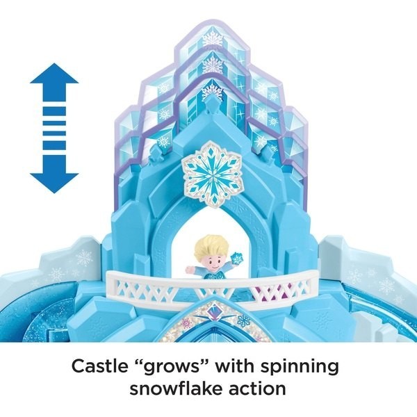 Fisher-Price Bit Individuals Disney Frozen Elsa's Ice Royal residence