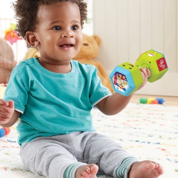 Fisher-Price Awaiting Repetitions Dumbbell Place