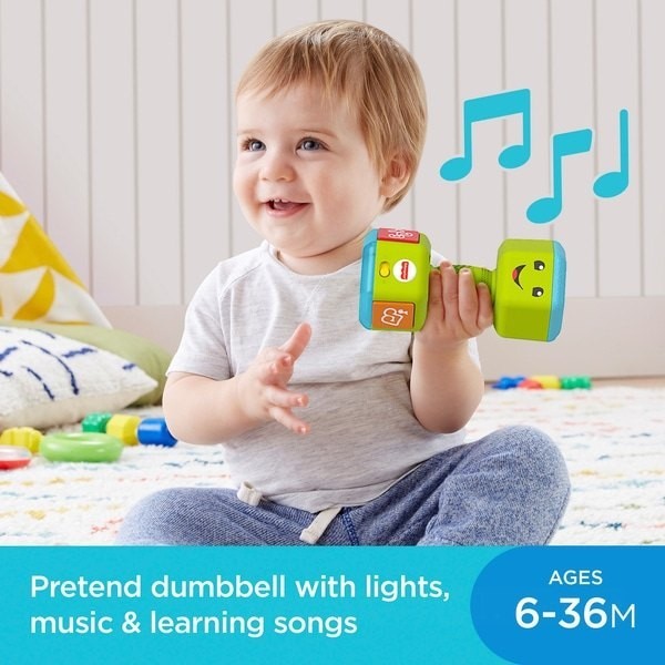 Fisher-Price Awaiting Agents Dumbbell Put