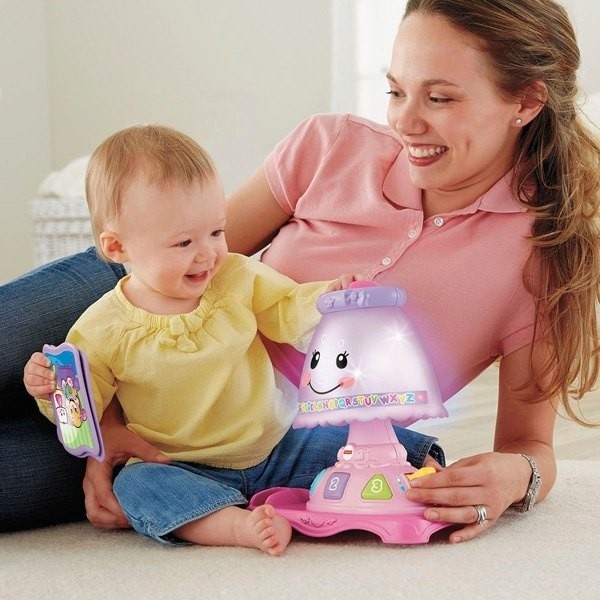February Love Sale - Fisher-Price Laugh & Learn My Pretty Learning Light - Web Warehouse Clearance Carnival:£22[imb9948iw]