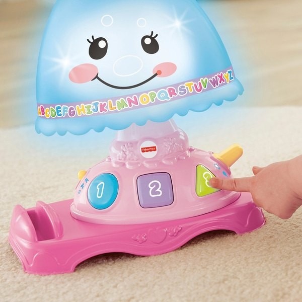 February Love Sale - Fisher-Price Laugh & Learn My Pretty Learning Light - Web Warehouse Clearance Carnival:£22[imb9948iw]