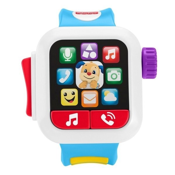 Fisher-Price Laugh & Learn Time to Discover Smart Watch