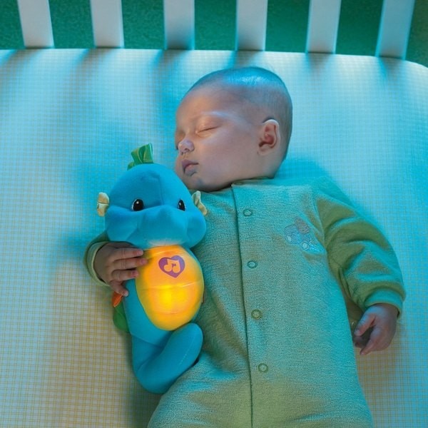 Fisher-Price Soothe & Glow Seahorse Little One Soother