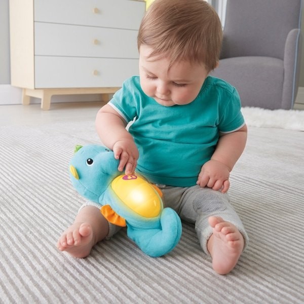 Two for One - Fisher-Price Soothe & Glow Seahorse Infant Soother - Weekend:£11[lab9951ma]