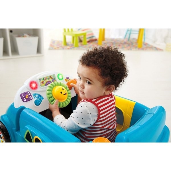 Going Out of Business Sale - Fisher-Price Smart Stages Vehicle Blue - Anniversary Sale-A-Bration:£57[cob9956li]